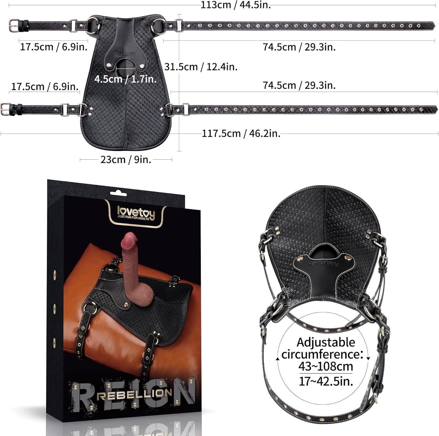 SculptedRide BDSM Dildo Mount Saddle-3