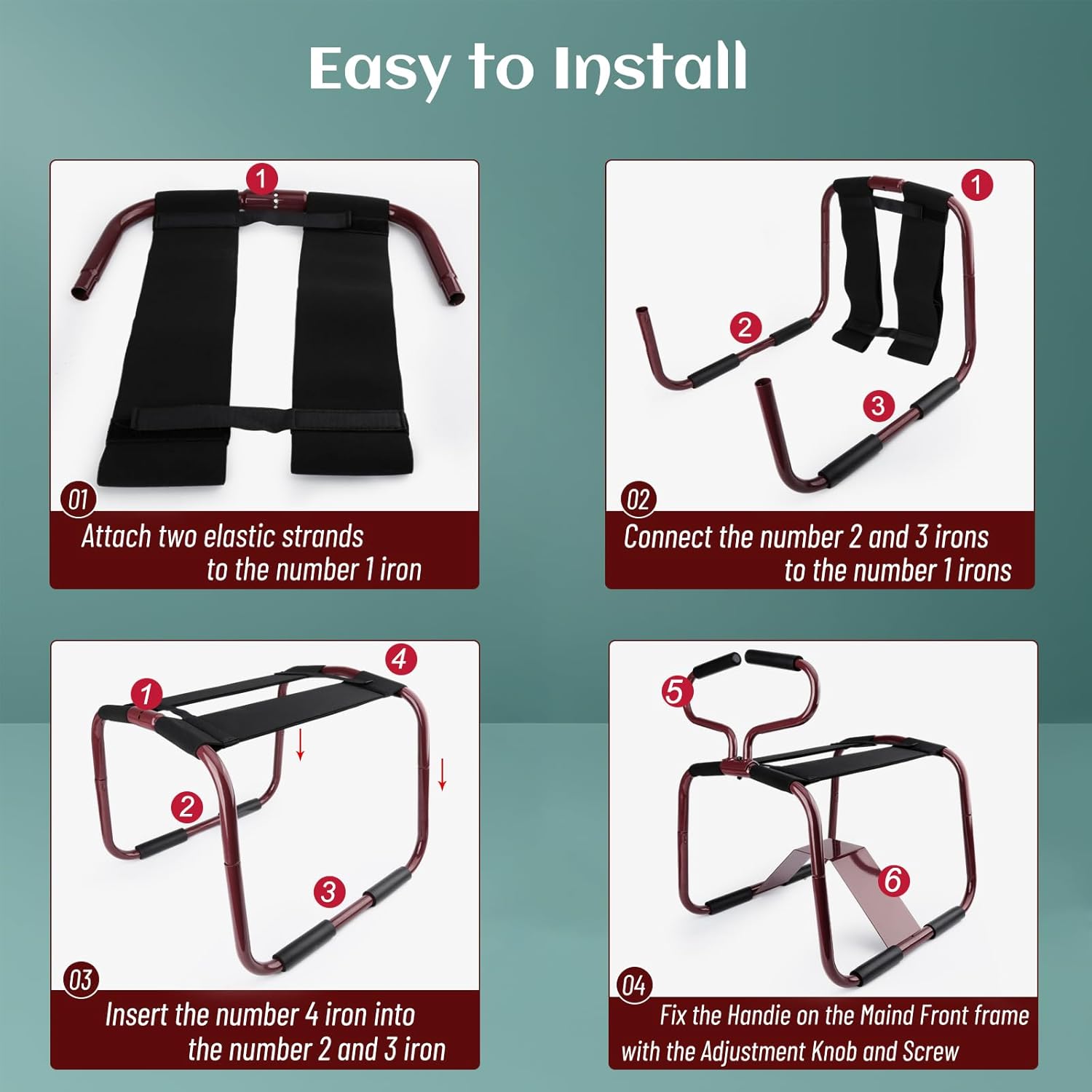 Versatile Multi-Position BDSM Bondage Sex Chair-3