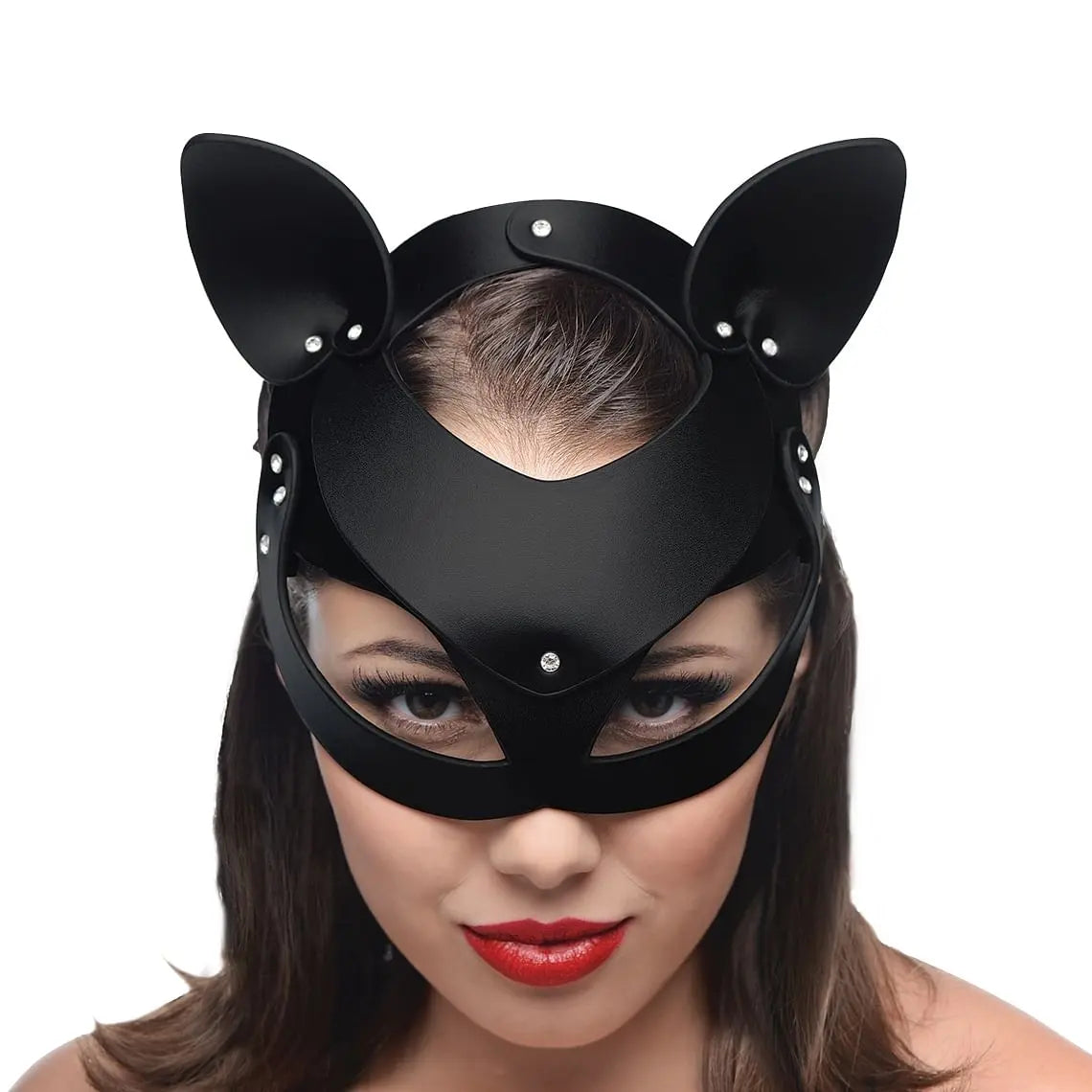 Bad Kitten Leather Cat Mask - DomizilNoir