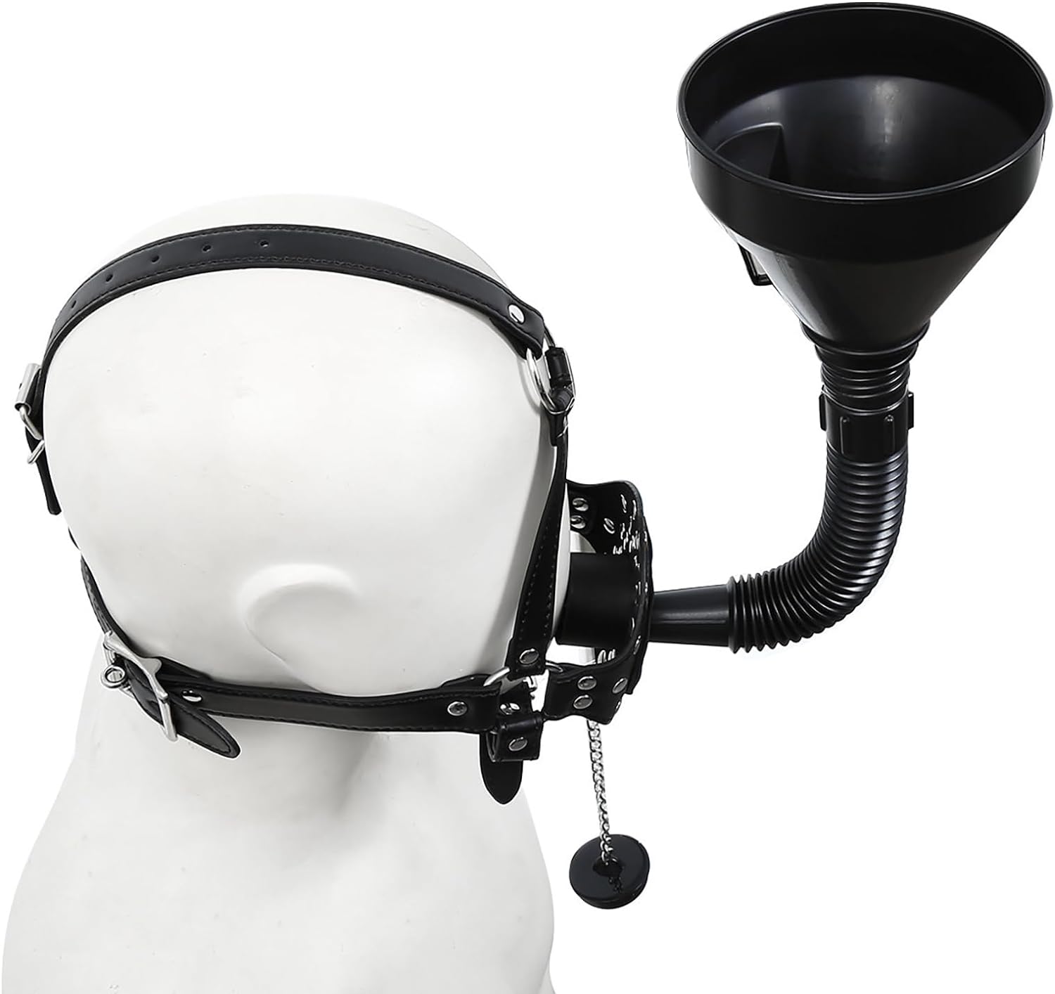 Extreme BDSM Funnel Sex Mask-3