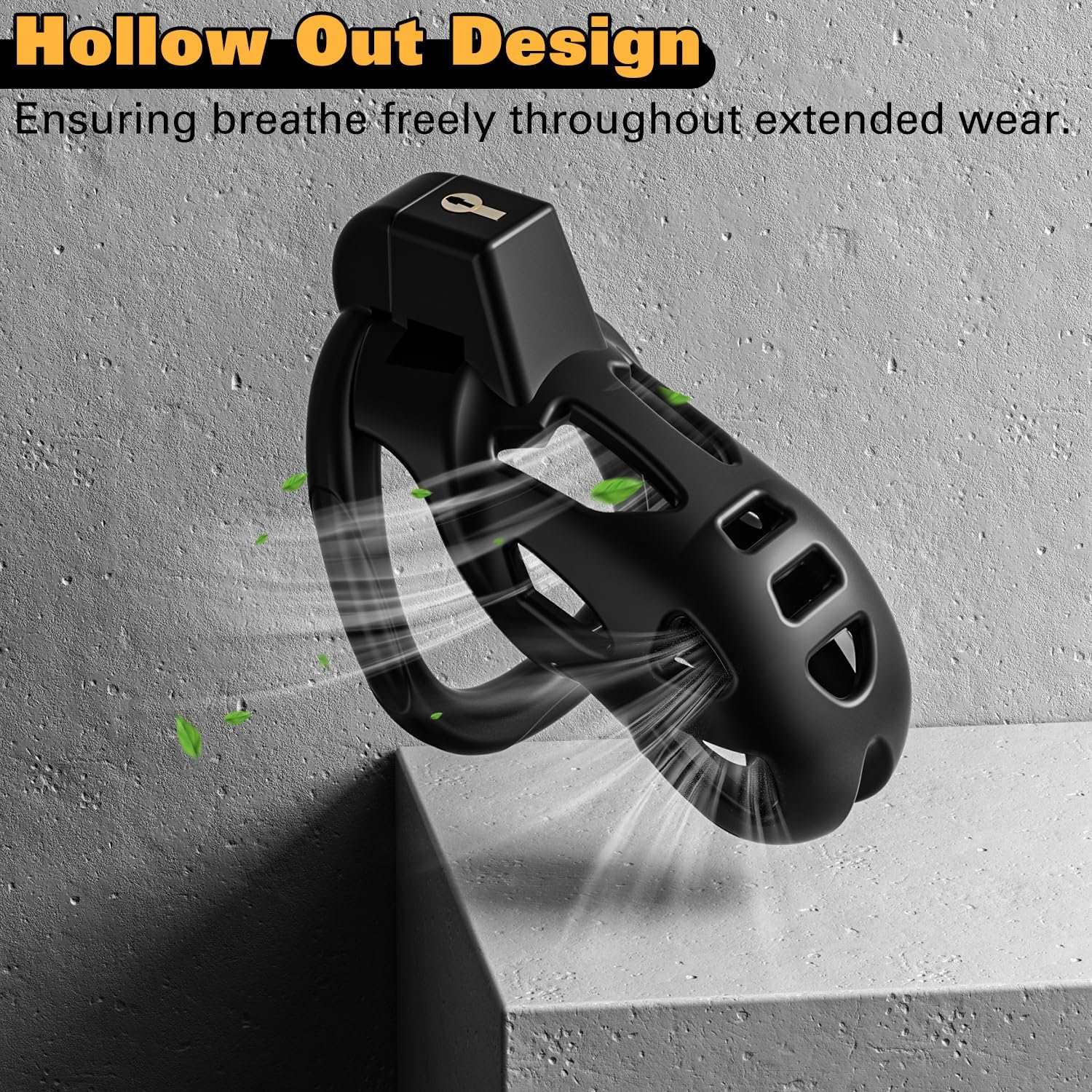 SecureVault BDSM Male Chastity Cage-2