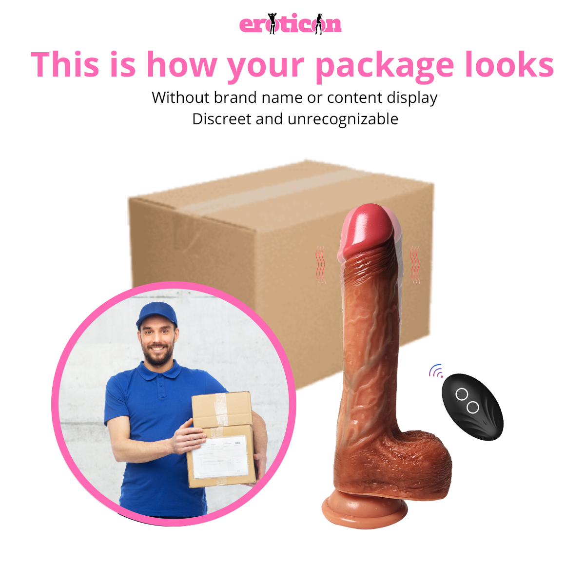 Rocco Mini Sex Machine 2 In 1 Dildo Vibrator Blush Hera