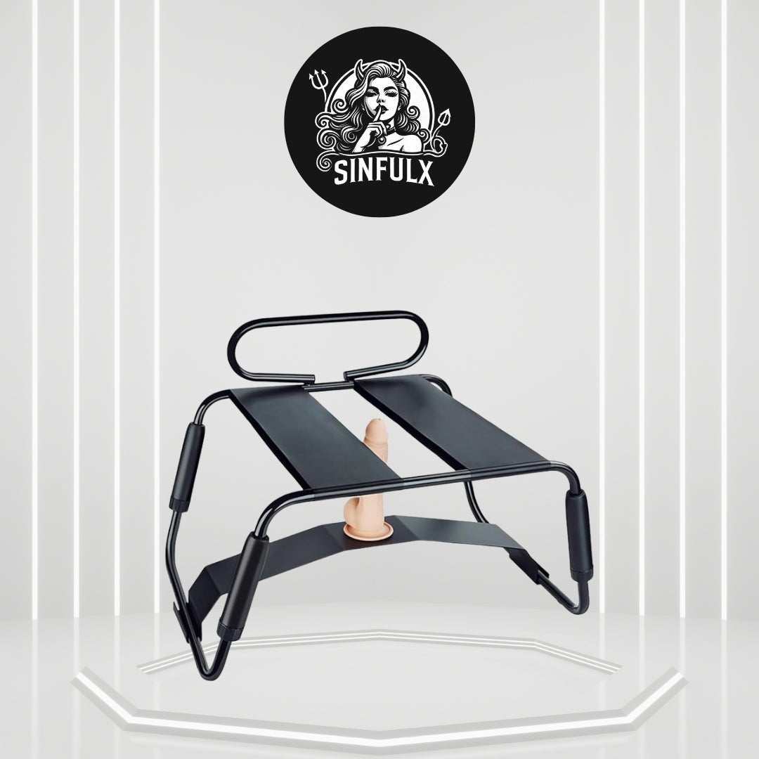 BDSM Sex Positions Dildo Chair-0