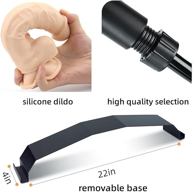 BDSM Sex Positions Dildo Chair-2