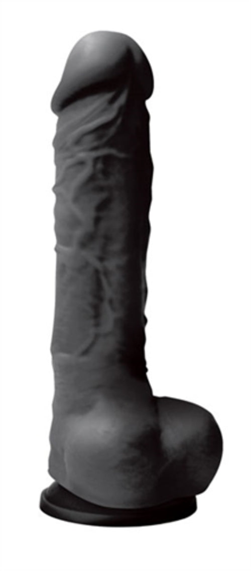 Colours Pleasures - 5" Dildo - Black Viridian Leto