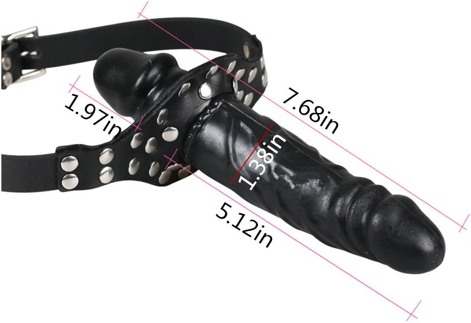 DoubleD BDSM Lockable Penis Mouth Gag-1