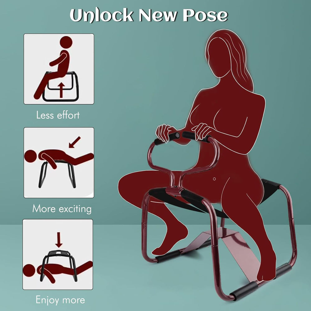 Versatile Multi-Position BDSM Bondage Sex Chair-1