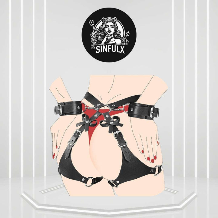 BDSM Hip & Thighs Restraints-0