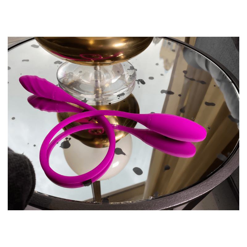 Flora - Anal and Vaginal Rechargeable Sex Toy, Vibrator Puce Poplar