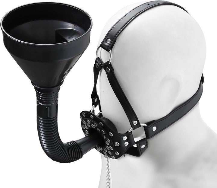 Extreme BDSM Funnel Sex Mask-2