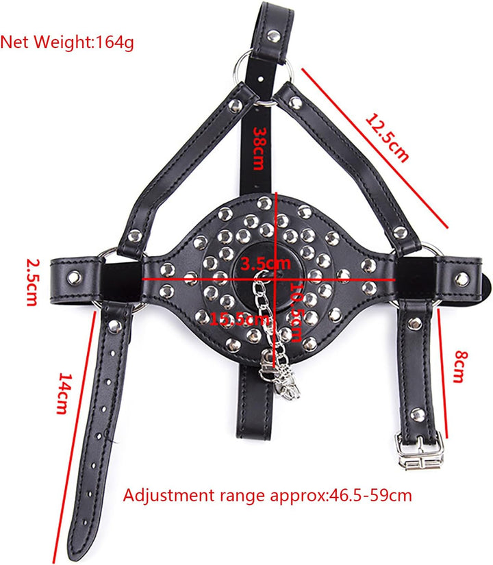 Extreme BDSM Funnel Sex Mask-4