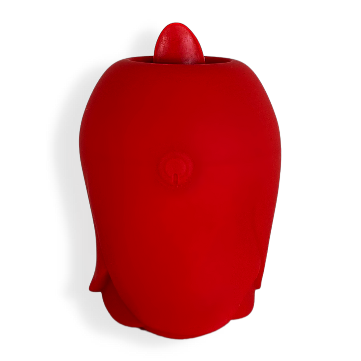 Mania- The Enchanting Sex Rose Tongue Vibrator Puce Poplar