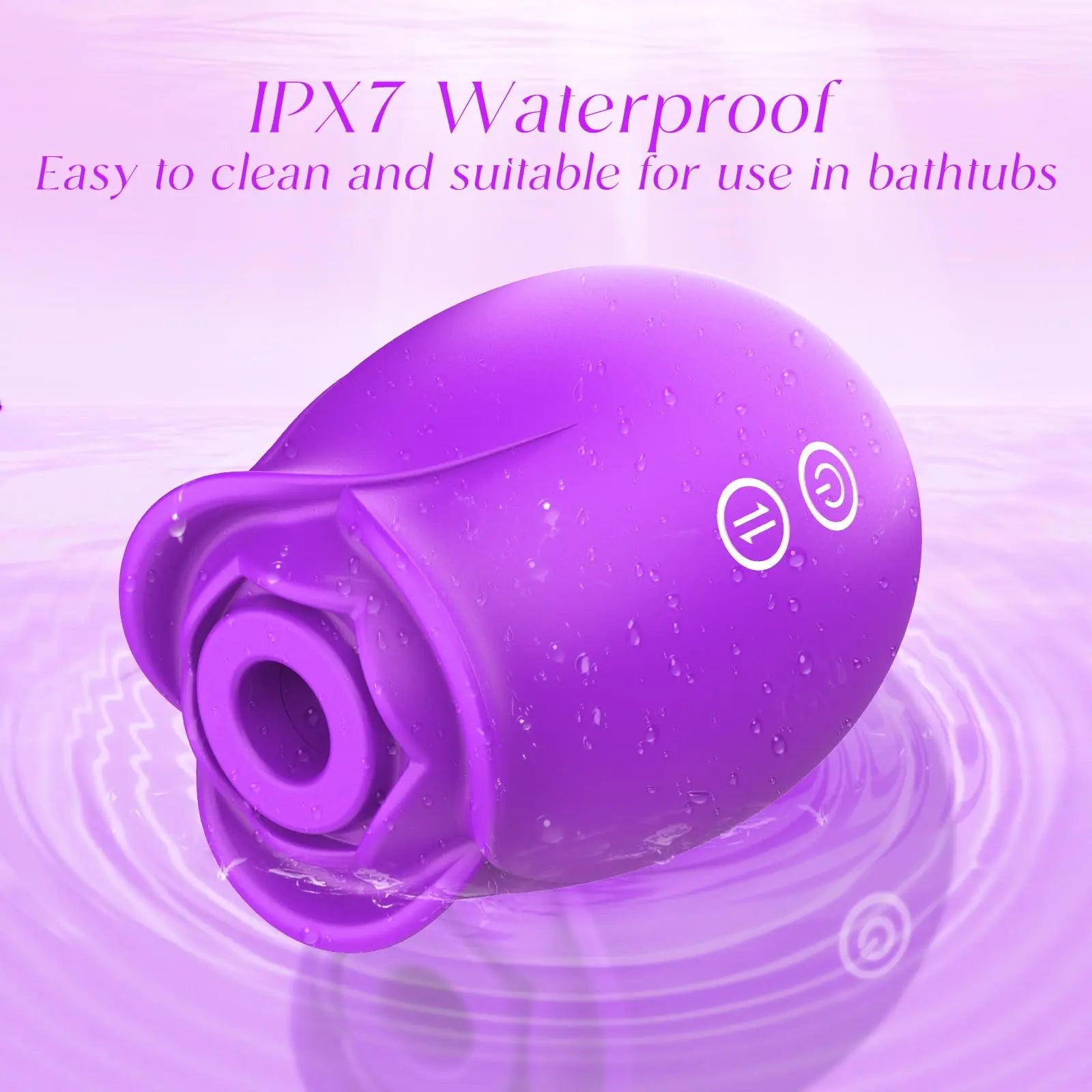 Rose Sex Toy Stimulator Sucking Vibrators for Women's Vibrators G Spot - DomizilNoir