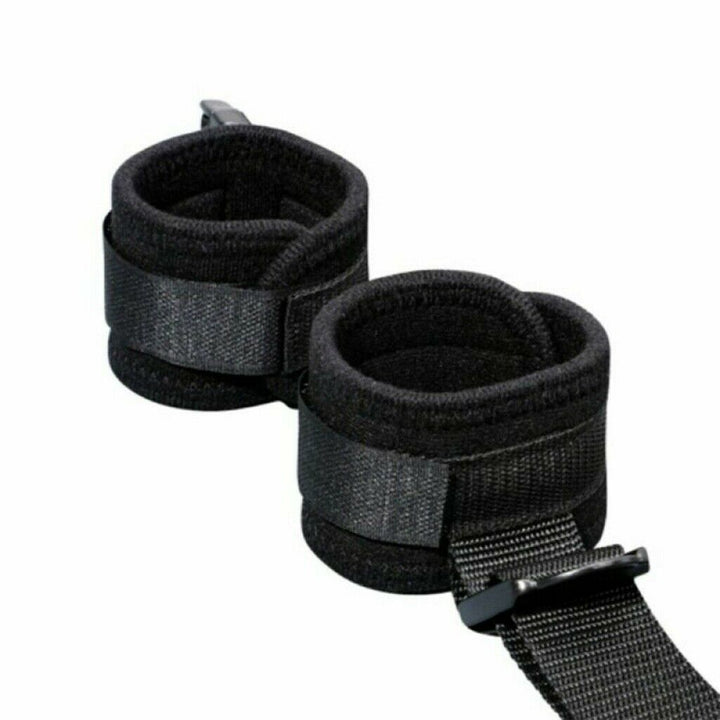 Under Bed Bondage Restraint System BDSM Fetish Wrist Ankle Straps Teal Simba