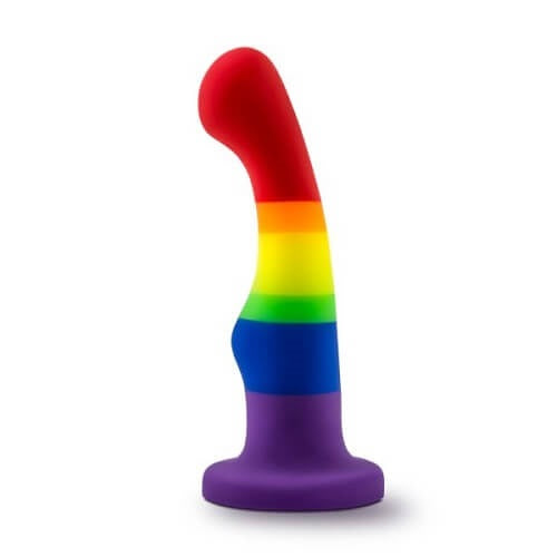 Avant Pride Freedom Silicone Dildo Maroon Cassandra
